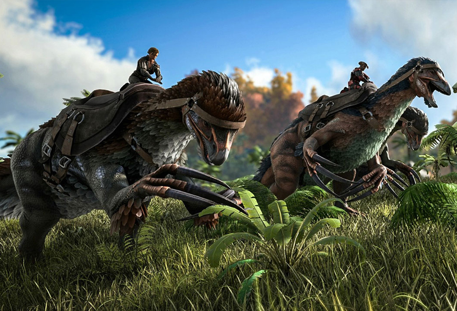 ark survival evolved feeding tamed dinosaurs