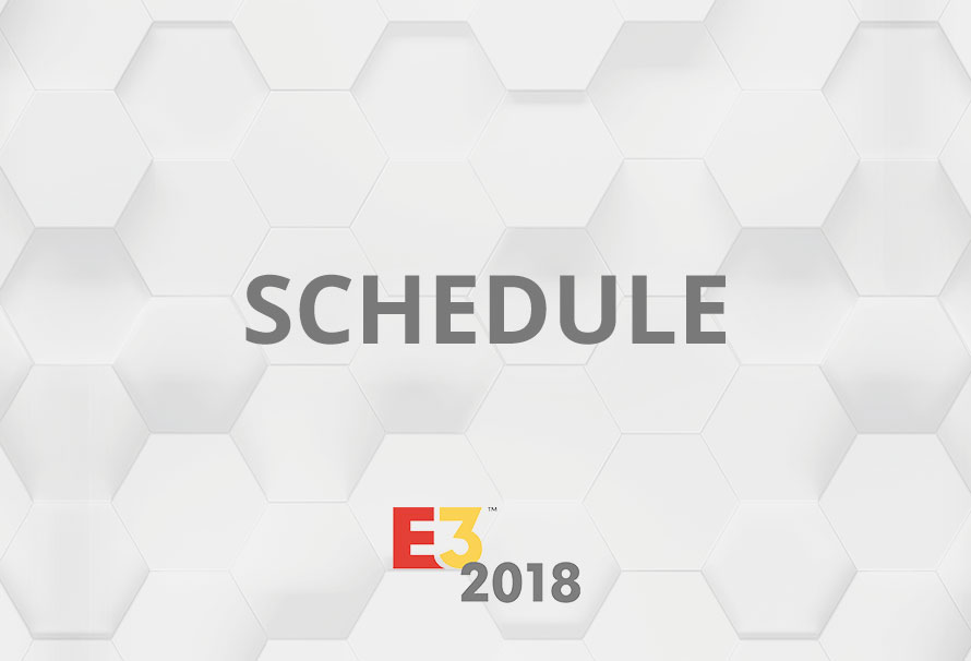 E3 2018 Conference Schedule Green Man Gaming Blog