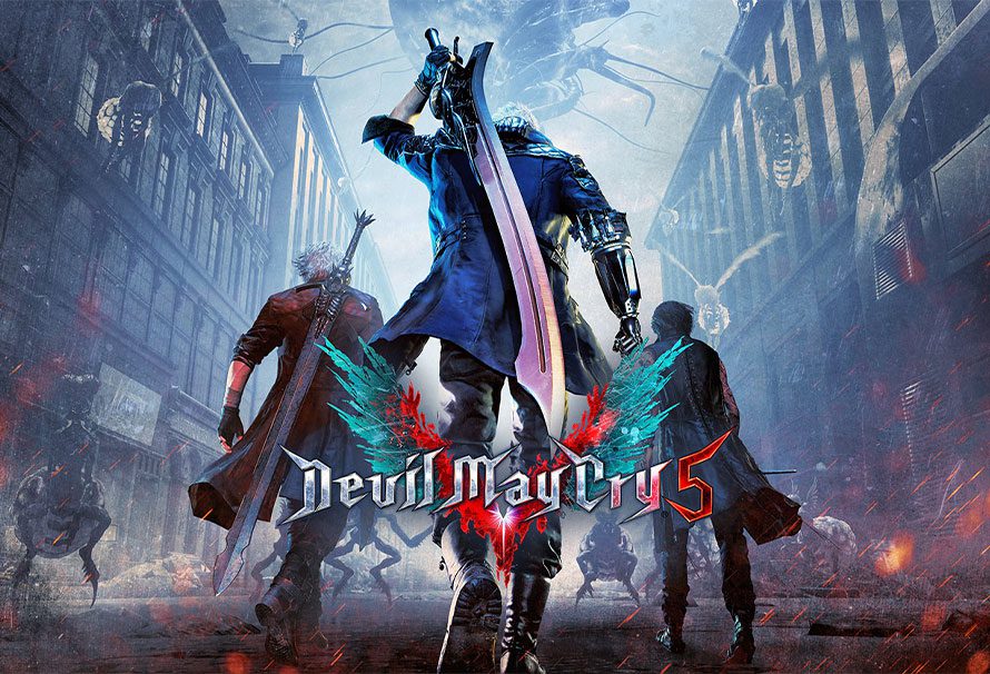 Devil may cry 5, vergil, white hair, character, Games, HD wallpaper
