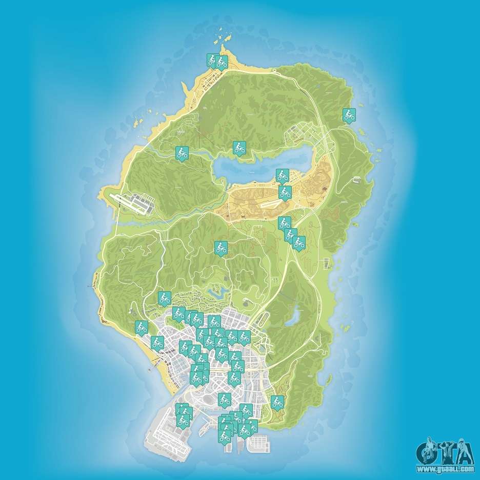 gta 5 letter scraps map